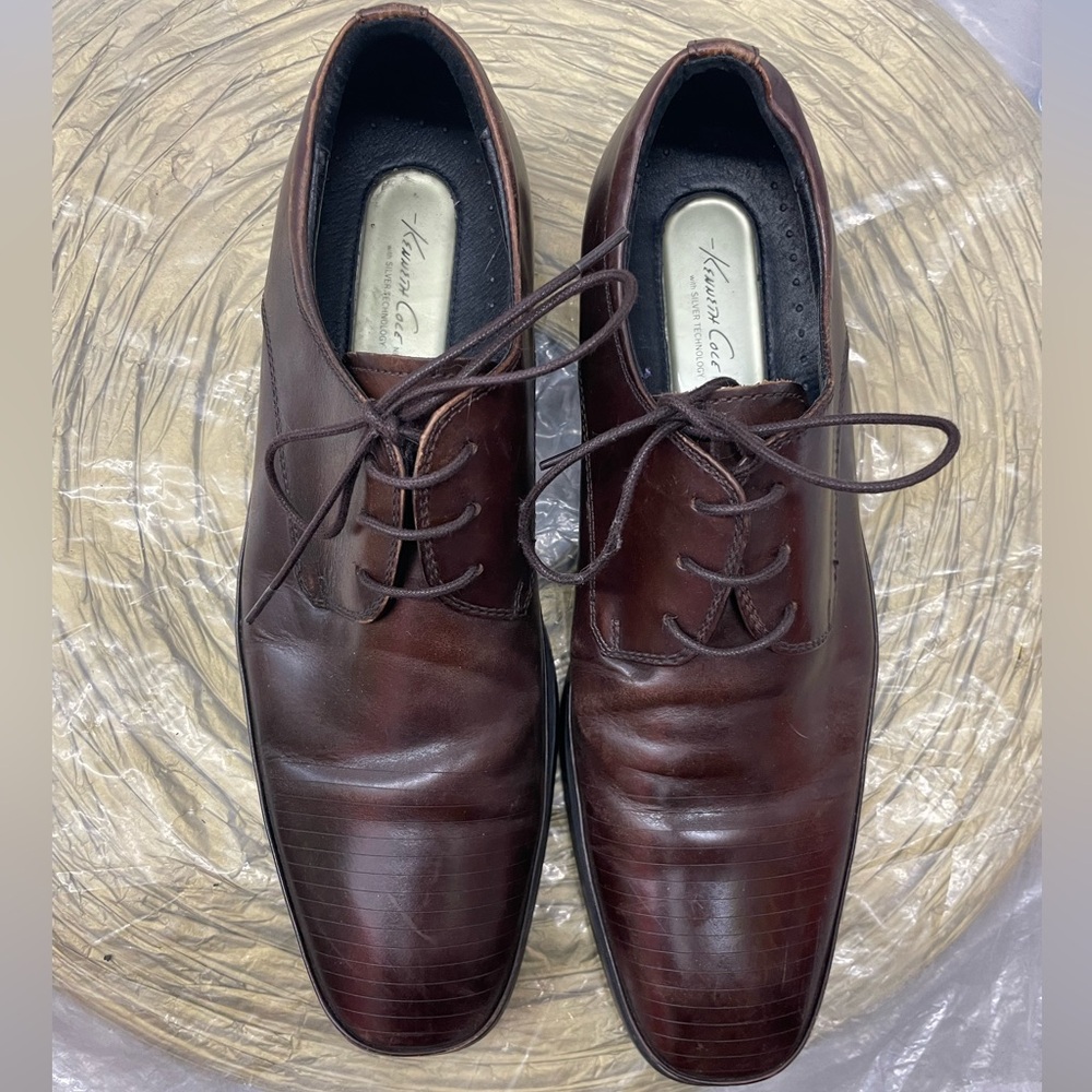 Kenneth Cole Set Your Clock Men’s Brown Shoes Size 9